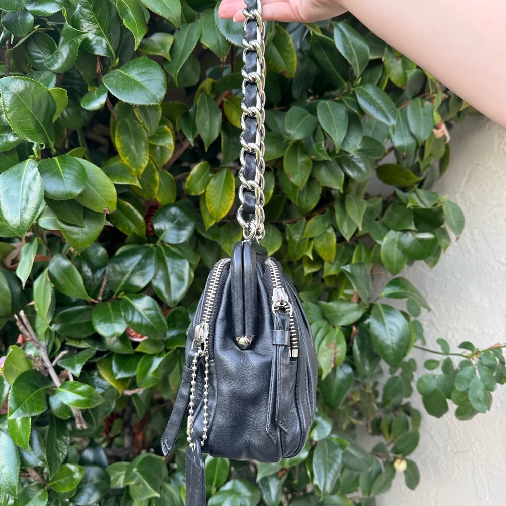 Y2K Kisslock Coach Parker satchel with chain strap - Picture 4 of 9